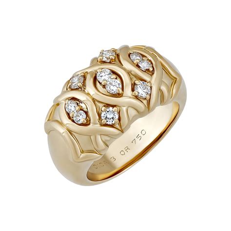 dior ring gold|dior gold rings for women.